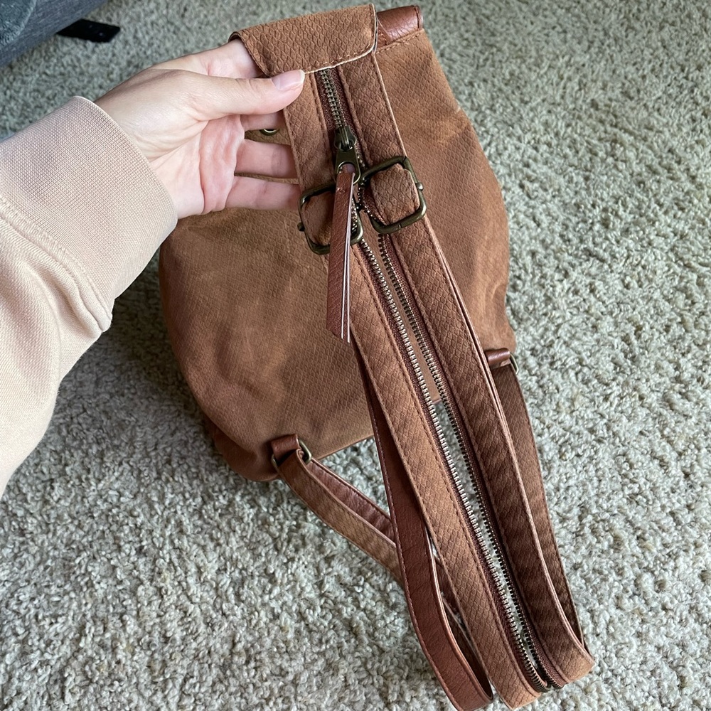 Small Tan Backpack - image 2